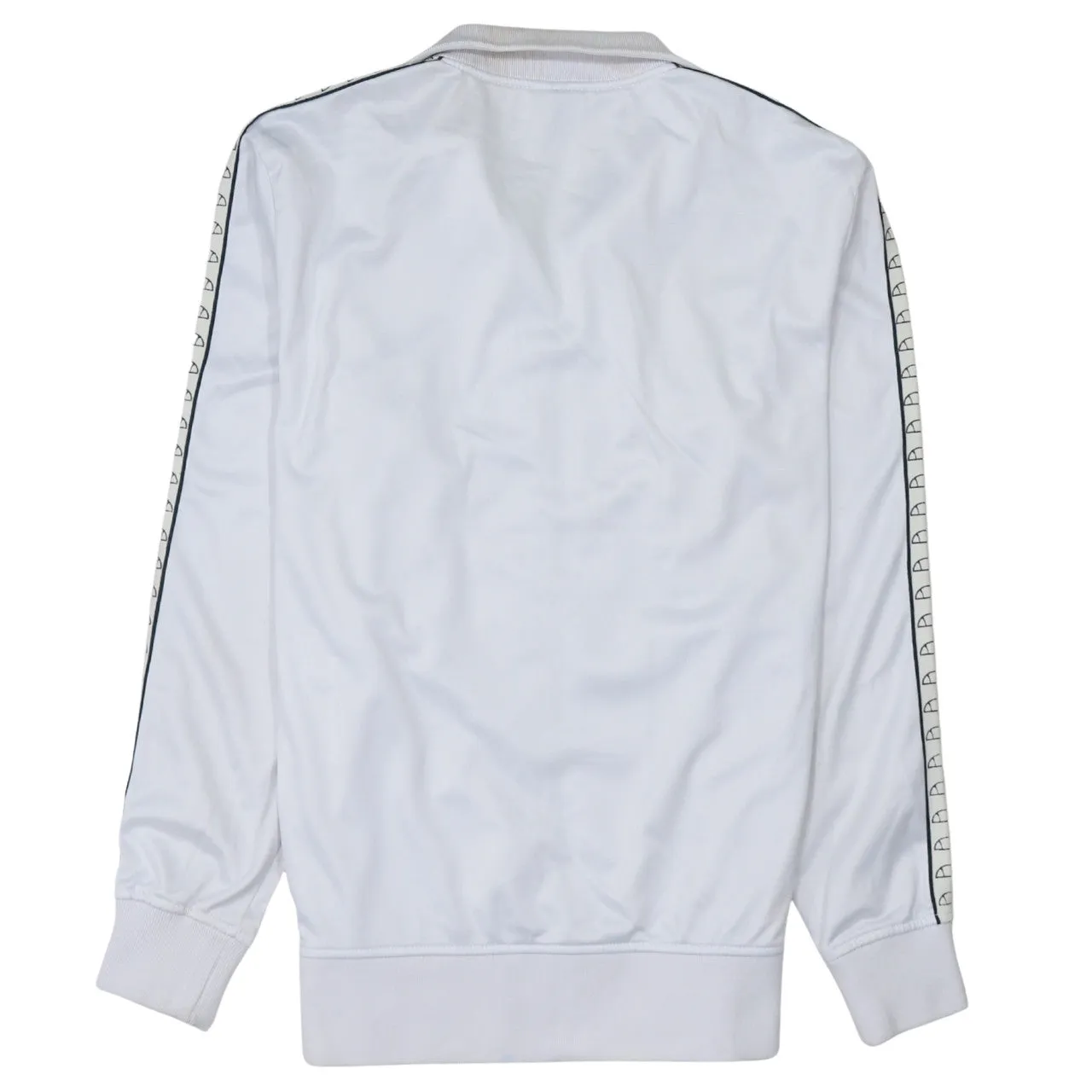 Ellesse White Track Jacket Men’s Medium Logo Tape Sleeves Full Zip Sweatshirt sold by Vintage Club product image thumbnail 2