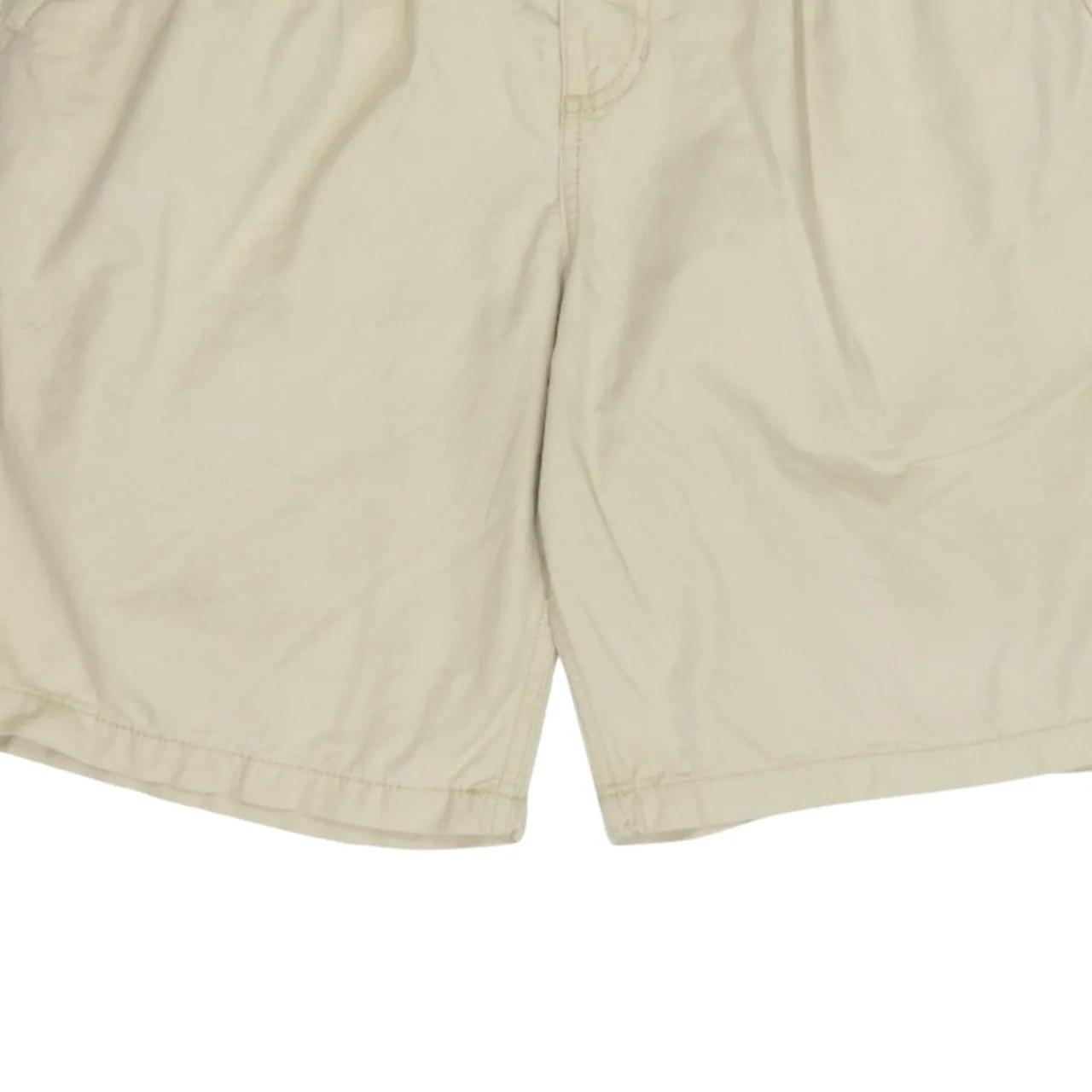 Vans Beige Cream Shorts Men's 31 Pleated Front Cotton Chino Style Casual sold by Vintage Club product image thumbnail 4