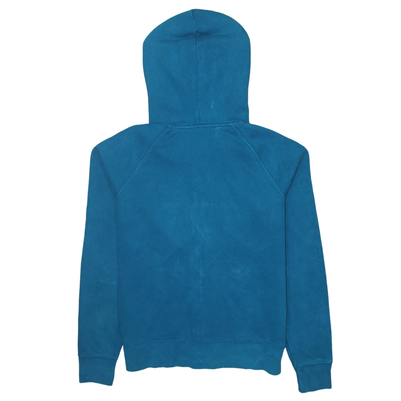 Gap Turquoise Blue Zip Hoodie Women’s Medium Embroidered Logo Front Pockets Fleece Sweatshirt sold by Vintage Club product image thumbnail 2