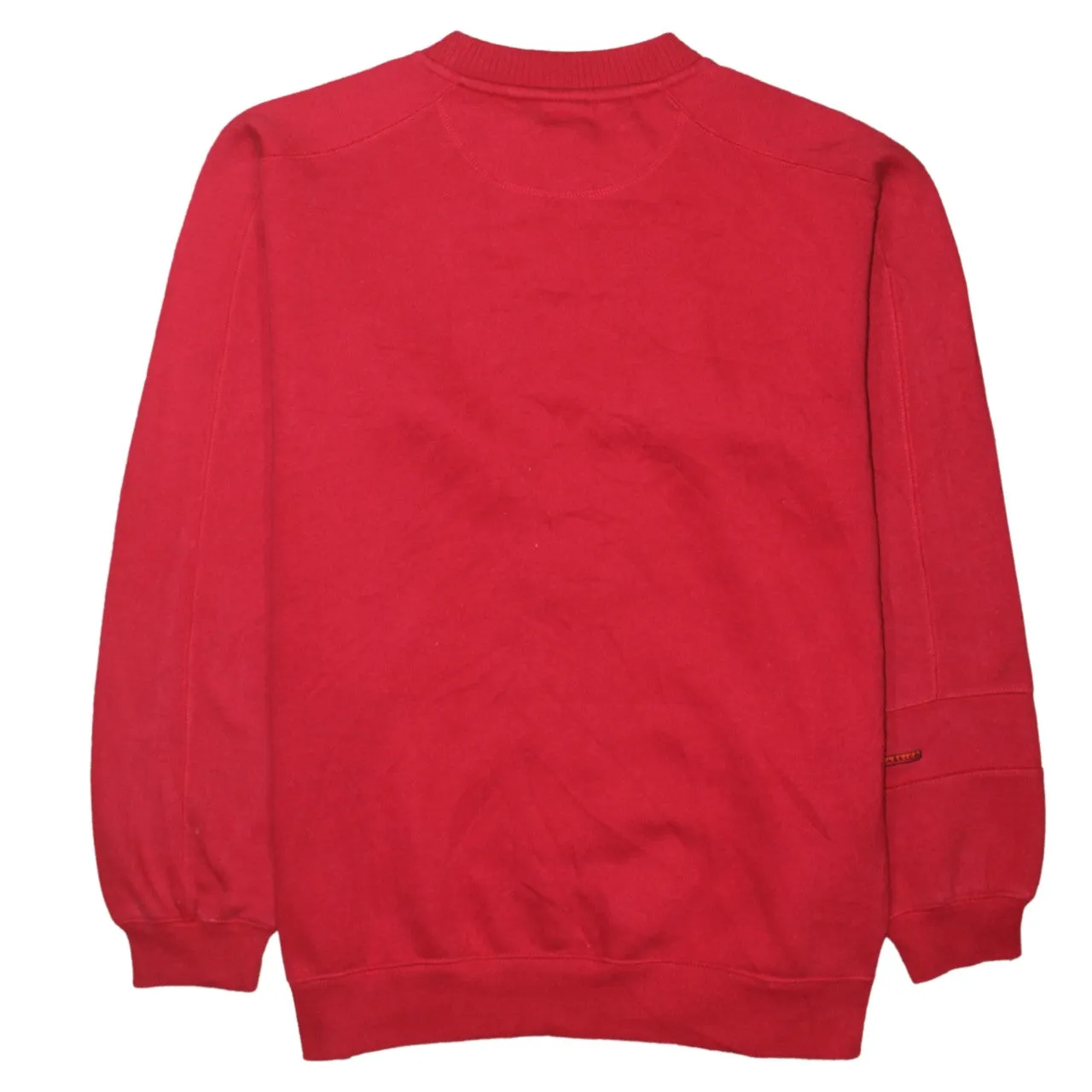 Ellesse Burgundy Red Sweatshirt Men's Medium Embroidered Logo Crewneck Pullover Fleece Top sold by Vintage Club product image thumbnail 2