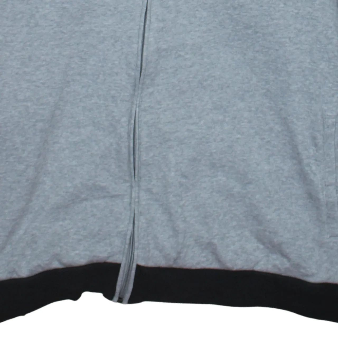 Adidas Grey Full Zip Sweatshirt Men's XXLarge Three Stripe Sleeve Embroidered Logo Track Top sold by Vintage Club product image thumbnail 4