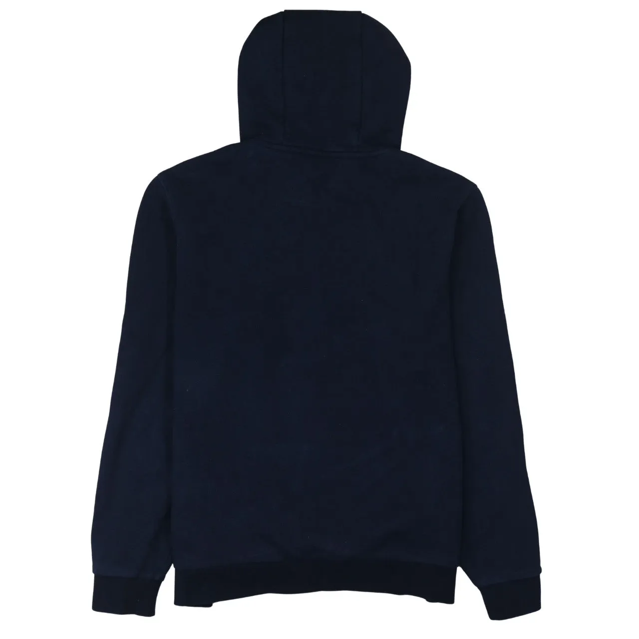 Lacoste Navy Blue Hoodie Women’s XLarge Embroidered Croc Logo Drawstring Hood Pullover Sweatshirt sold by Vintage Club product image thumbnail 2