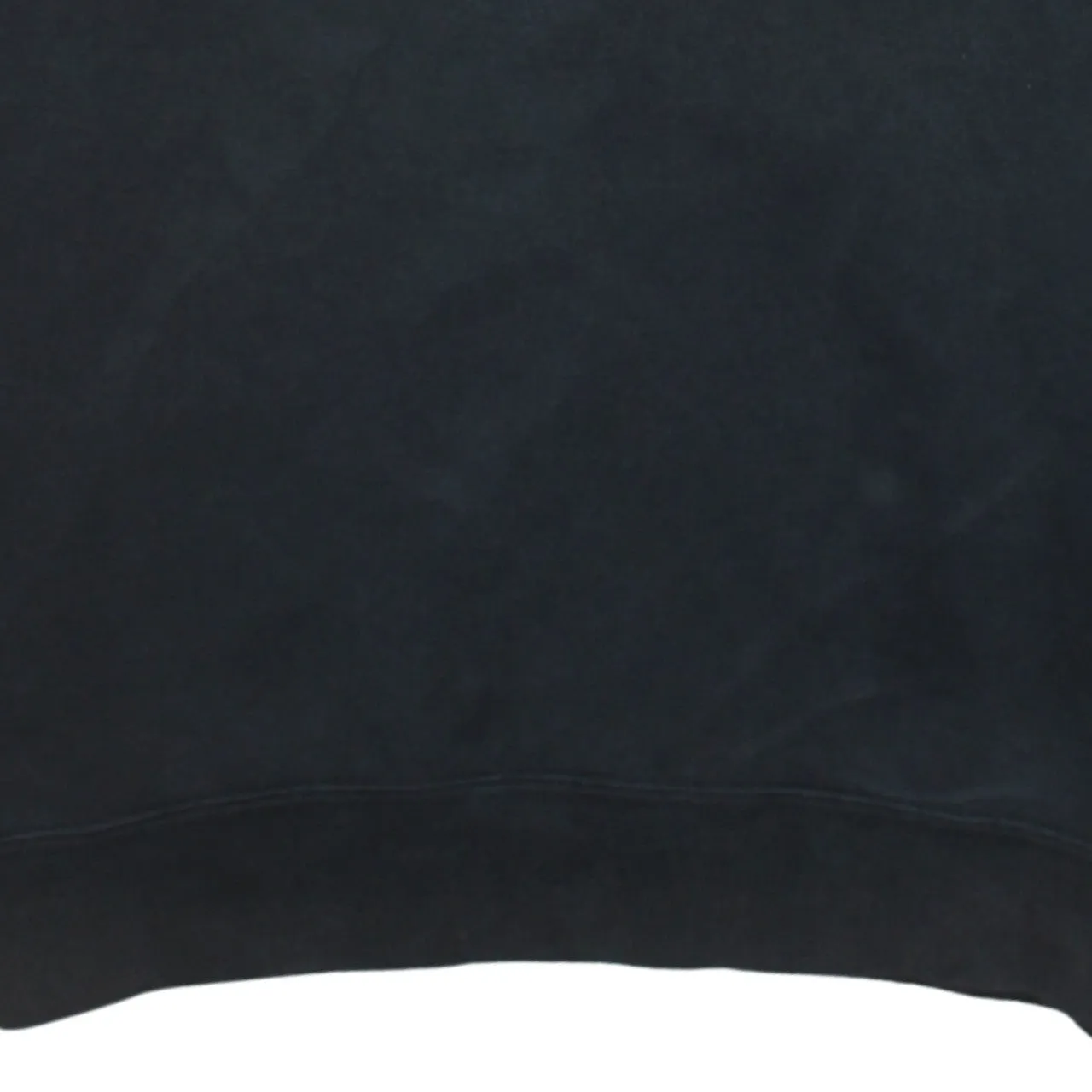 Nike Black Sweatshirt Men's Medium Printed Swoosh Logo Tape Sleeve Crewneck Pullover sold by Vintage Club product image thumbnail 4