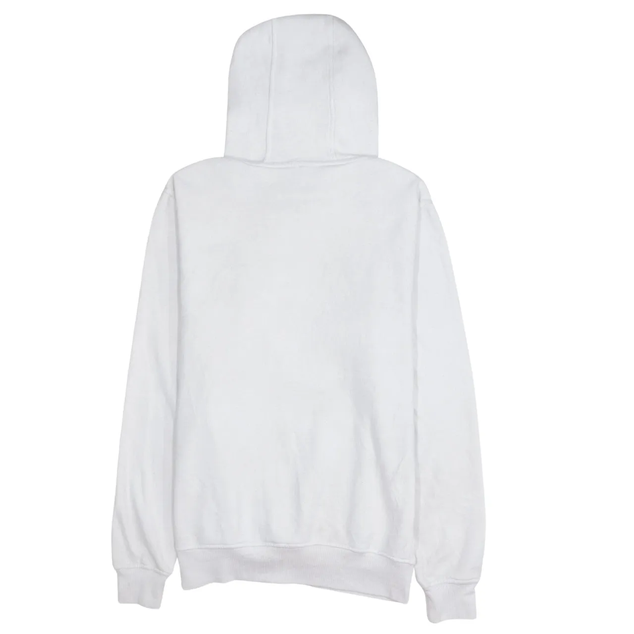 Ellesse White Hoodie Women’s Large Printed Logo Front Pocket Pullover Sweatshirt sold by Vintage Club product image thumbnail 2