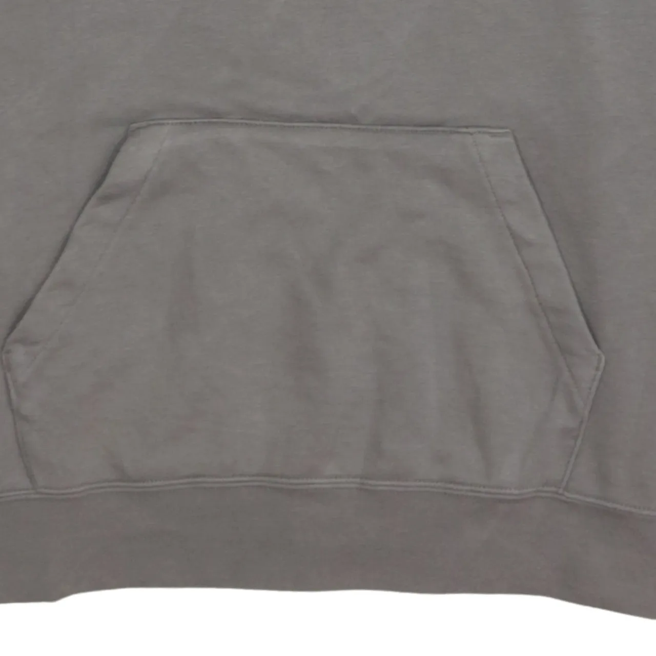 Nike Grey Pullover Hoodie Women’s Medium Embroidered Chest Logo Front Pocket Sweatshirt sold by Vintage Club product image thumbnail 4