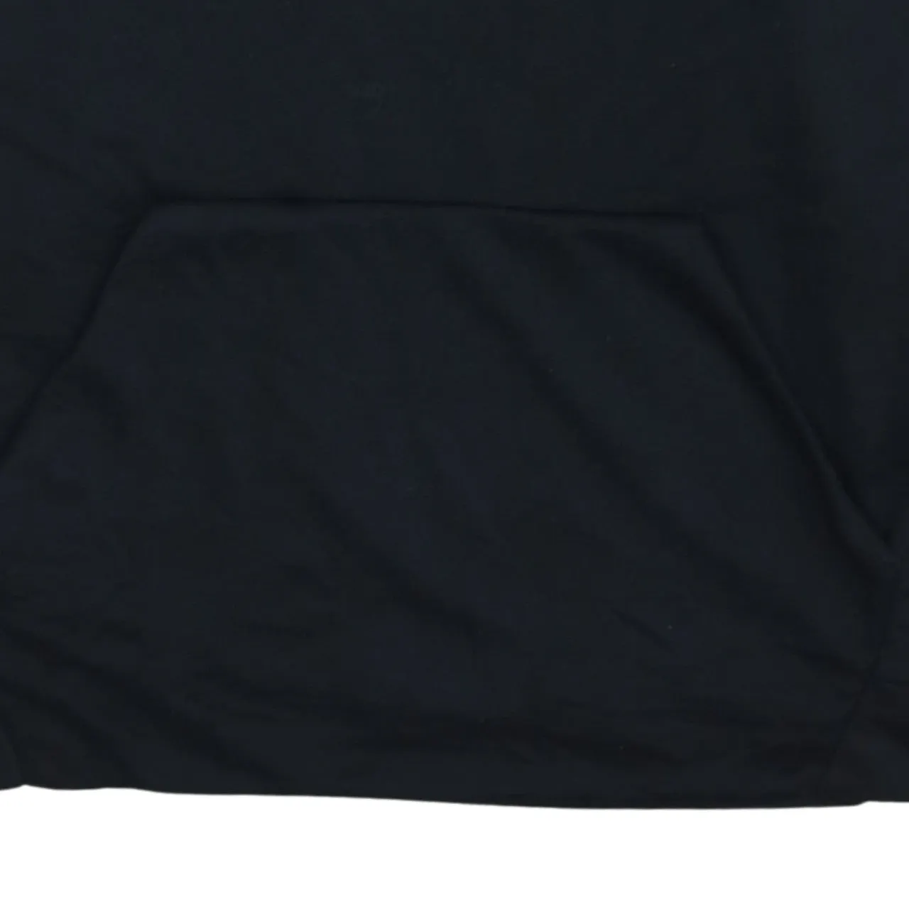 Nike Black Hoodie Men's Large Printed Swoosh Logo Front Pocket Pullover Sweatshirt sold by Vintage Club product image thumbnail 4