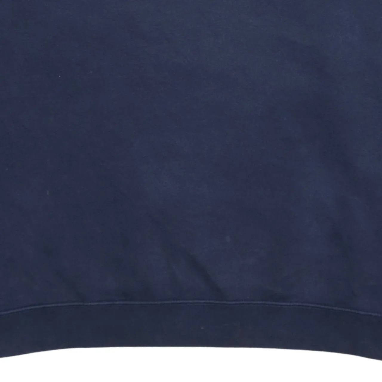 Nike Navy Blue Sweatshirt Men's Medium Embroidered Swoosh Logo Crewneck Pullover Fleece Top sold by Vintage Club product image thumbnail 4