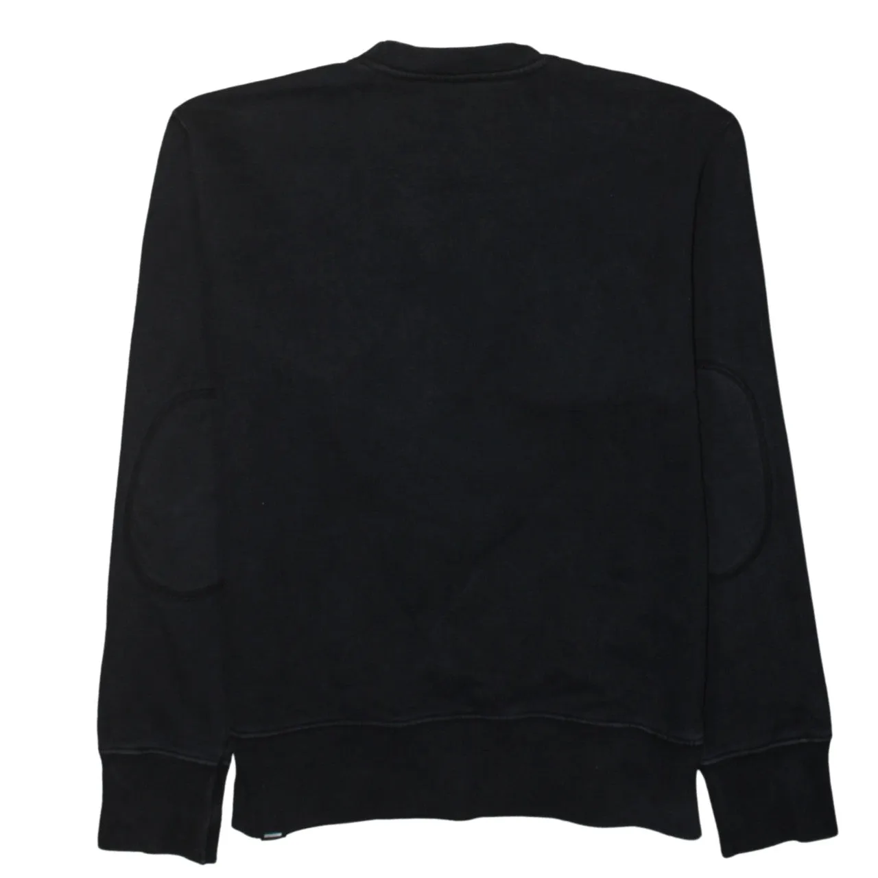 Quiksilver Black Sweatshirt Women’s Medium Embroidered Logo Crewneck Pullover Fleece Top sold by Vintage Club product image thumbnail 2