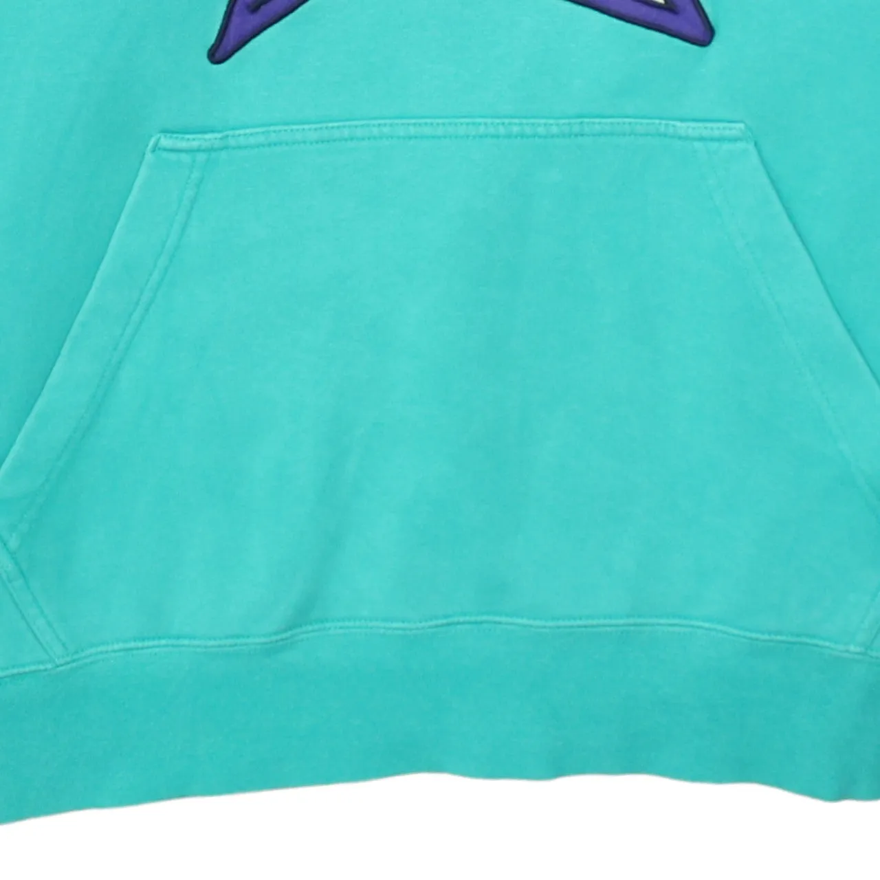 Jordan Teal Green Hoodie Men's Medium Printed Graphic Logo Sleeve Patch Pullover Sweatshirt sold by Vintage Club product image thumbnail 4