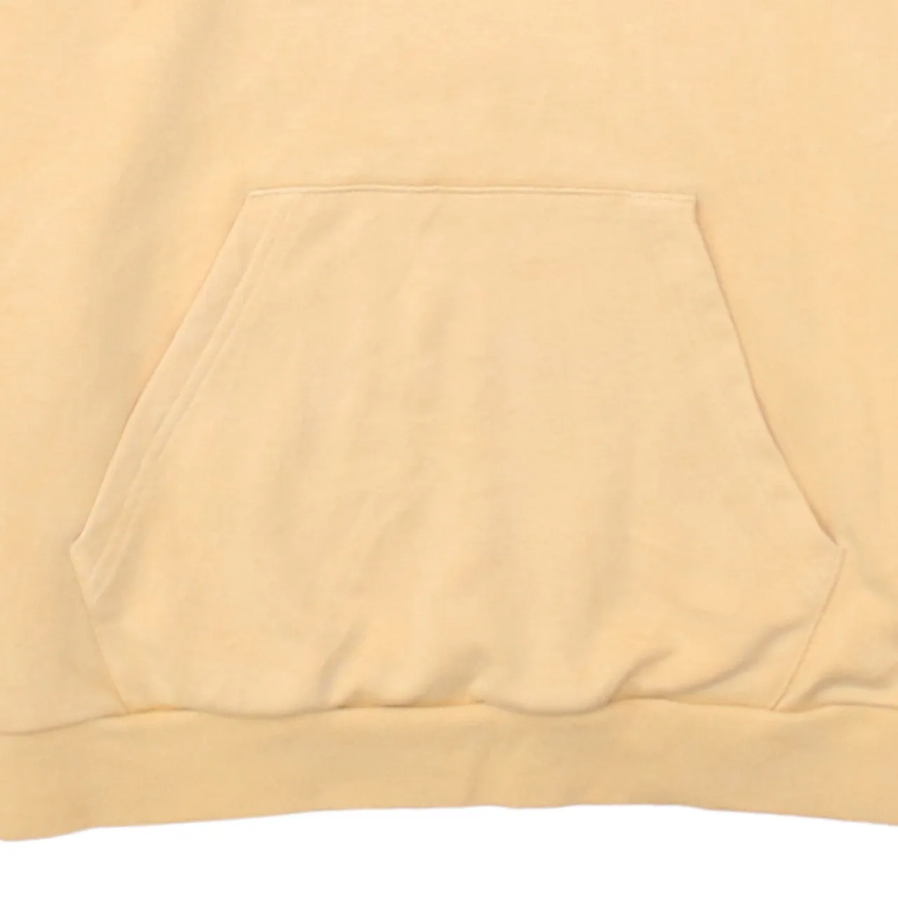 Adidas Pastel Orange Hoodie Women’s XSmall Trefoil Printed Logo Three Stripe Sleeves Pullover sold by Vintage Club product image thumbnail 4