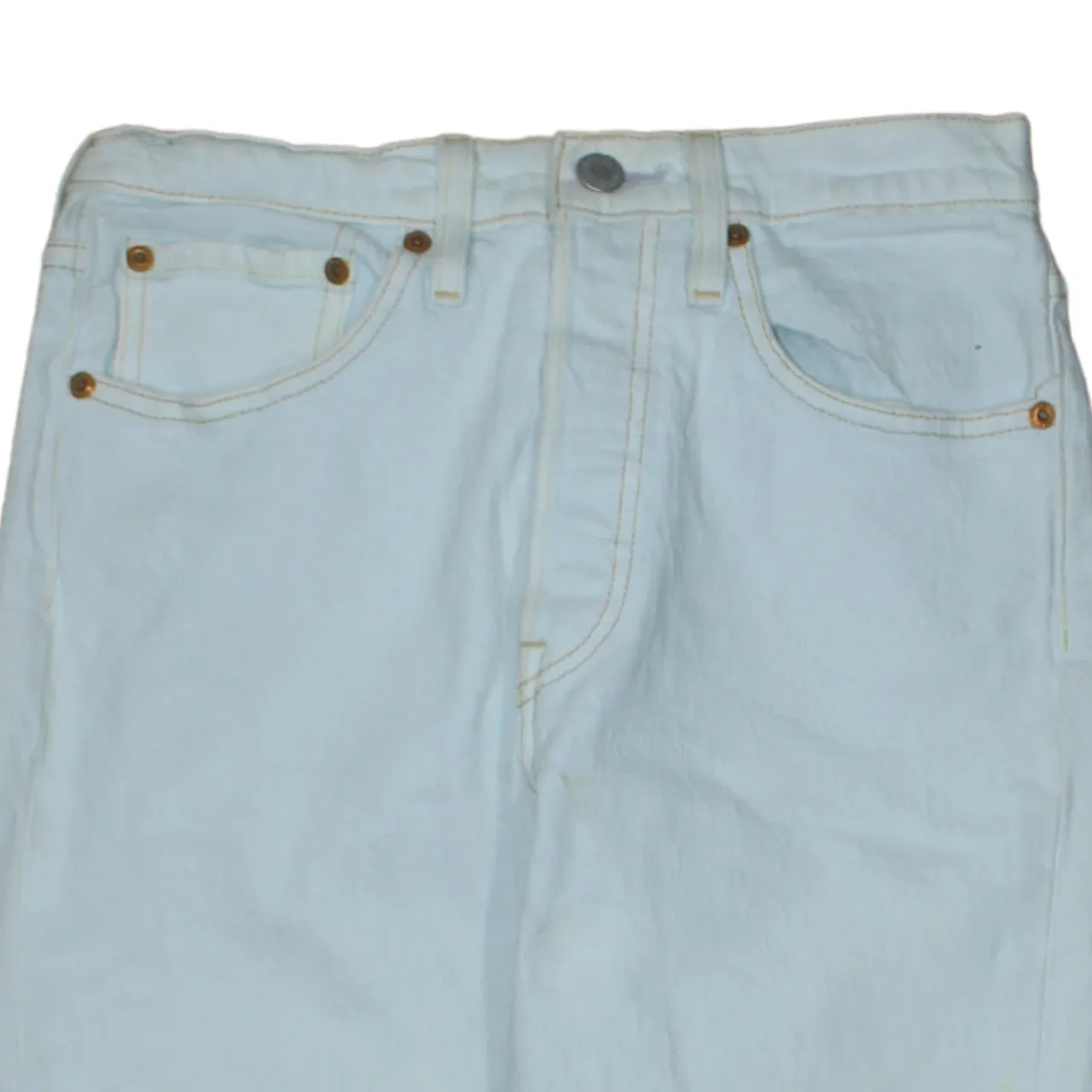 Levi Strauss Light Blue Jeans Men's 26 Straight Leg Five Pocket Denim Pants sold by Vintage Club product image thumbnail 3