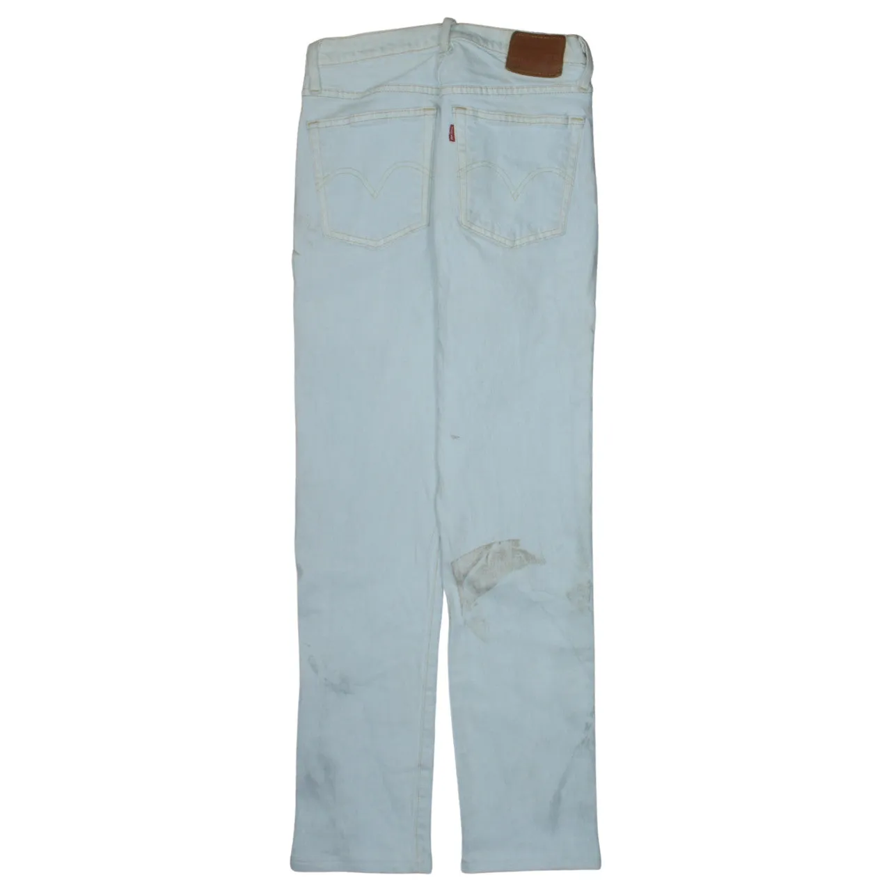Levi Strauss Light Blue Jeans Men's 26 Straight Leg Five Pocket Denim Pants sold by Vintage Club