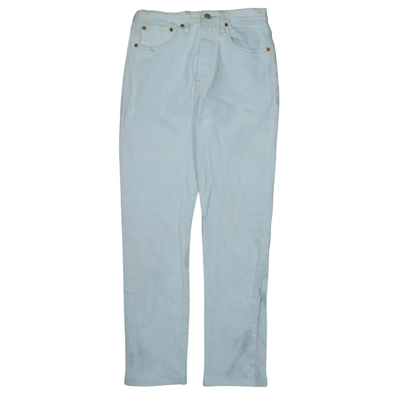 Levi Strauss Light Blue Jeans Men's 26 Straight Leg Five Pocket Denim Pants sold by Vintage Club product image thumbnail 2