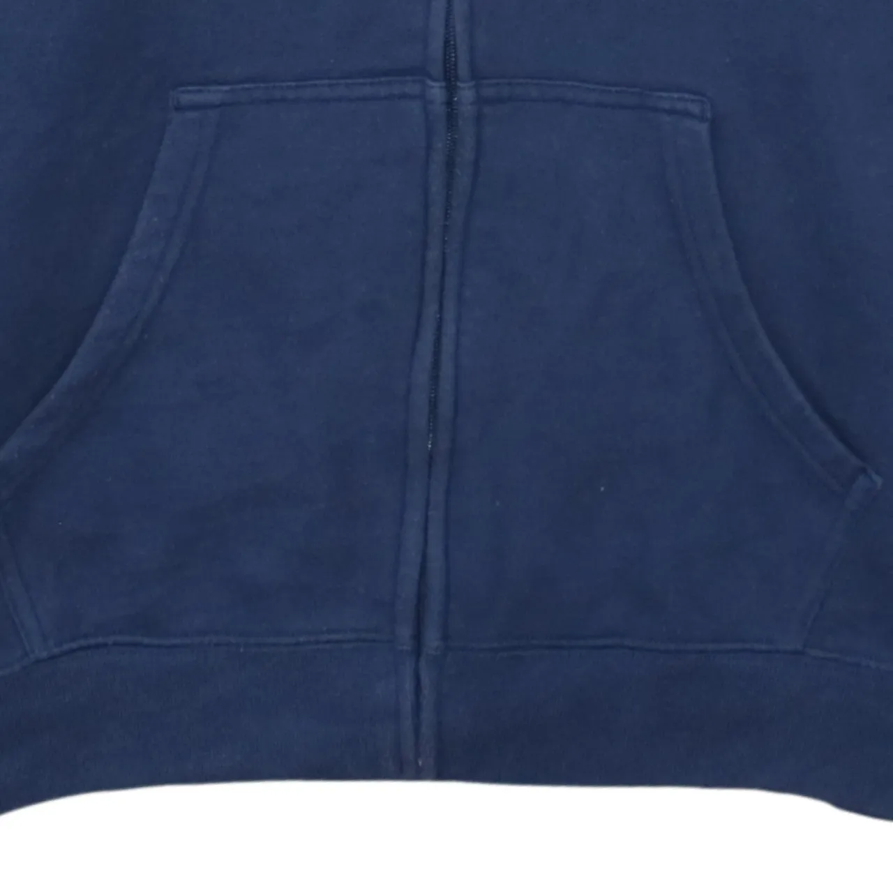 Champion Navy Blue Zip Hoodie Men's Medium New York Printed Chest Logo Sweatshirt sold by Vintage Club product image thumbnail 4