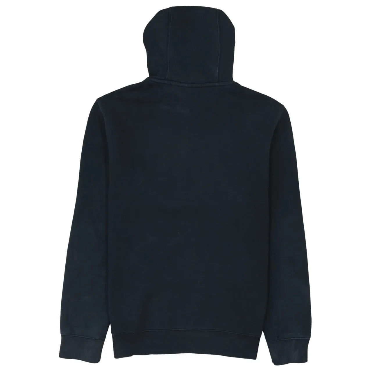 Nike Black Hoodie Men’s Medium Embroidered Swoosh Logo Front Pocket Pullover Sweatshirt sold by Vintage Club product image thumbnail 2