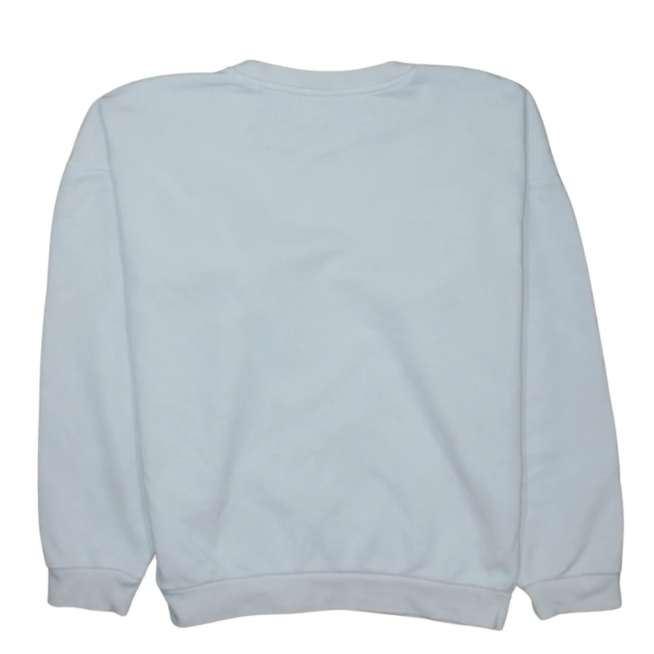 Adidas White Sweatshirt Women's XSmall Trefoil Sleeve Print Crewneck Pullover Top sold by Vintage Club product image thumbnail 2