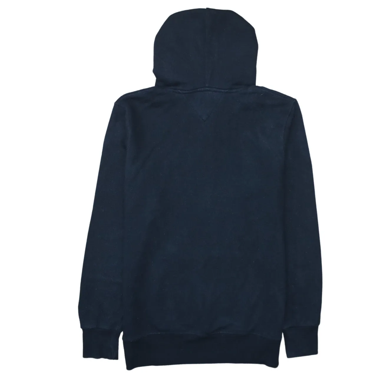 Tommy Hilfiger Black Hoodie Women’s Large Embroidered New York Logo Front Pocket Sweatshirt sold by Vintage Club product image thumbnail 2