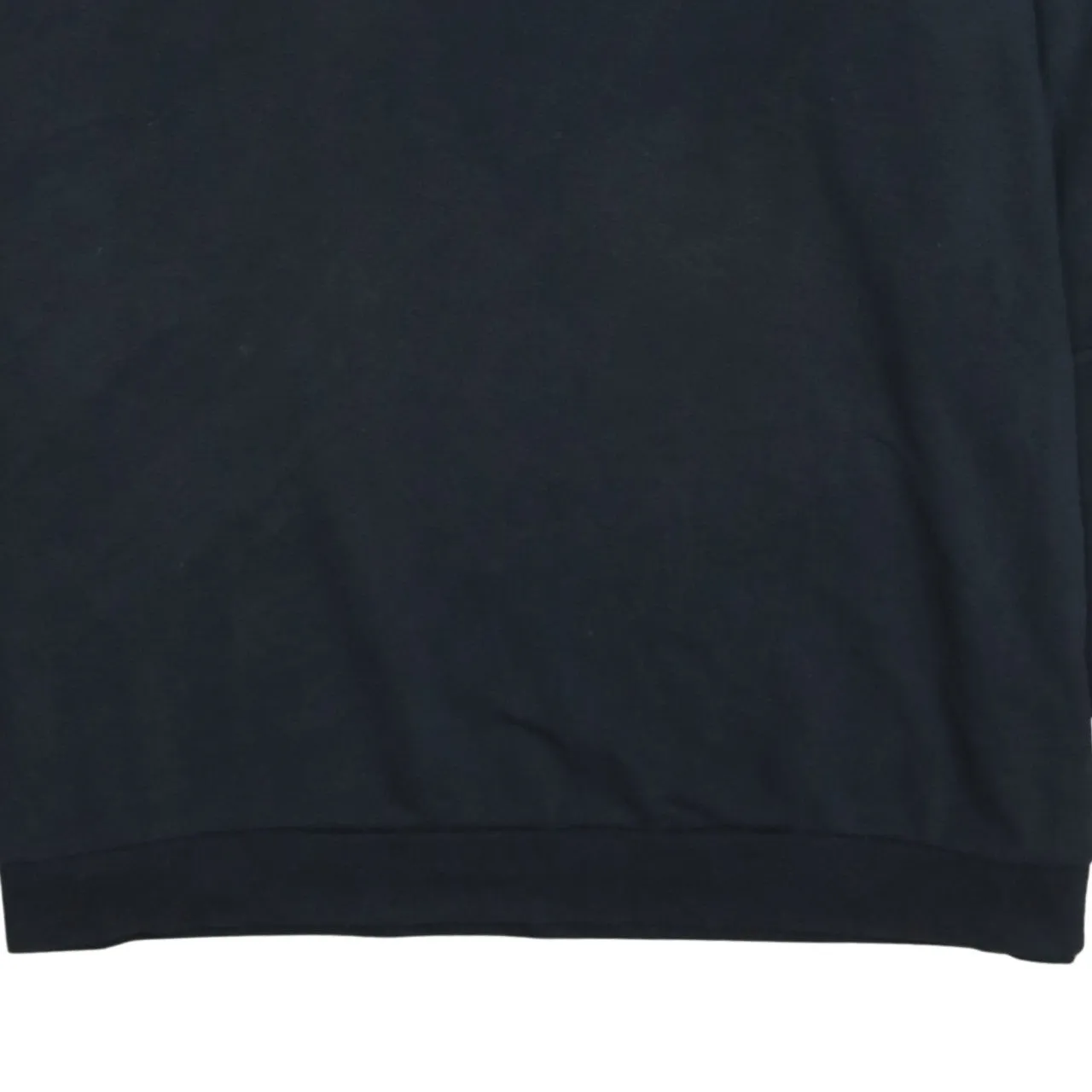 Adidas Black Sweatshirt Men’s XXLarge Yellow Three Stripe Sleeves Printed Chest Logo Pullover Top sold by Vintage Club product image thumbnail 4