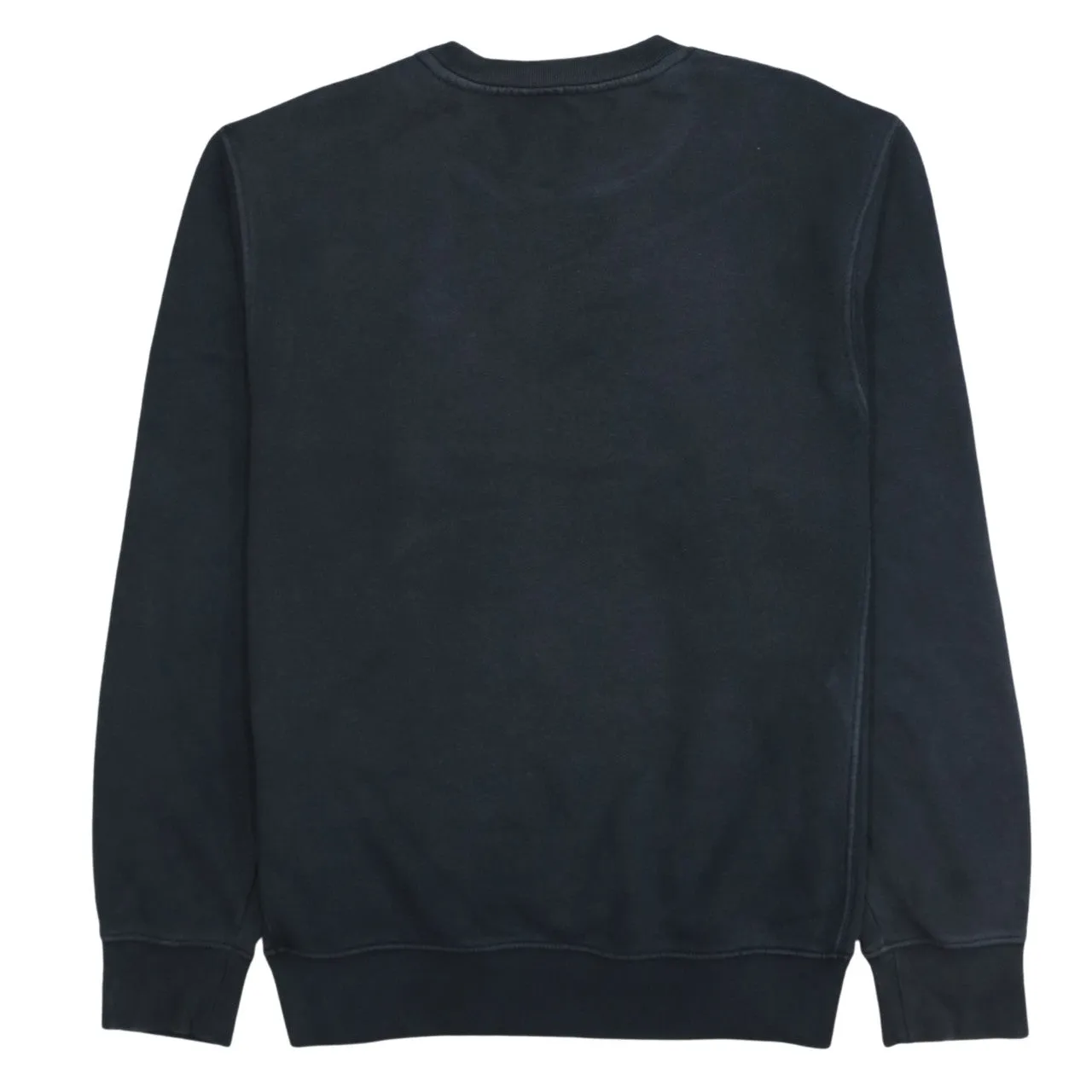 Nike Black Sweatshirt Men's XSmall Embroidered Blue Swoosh Logo Crewneck Pullover Jumper sold by Vintage Club product image thumbnail 2