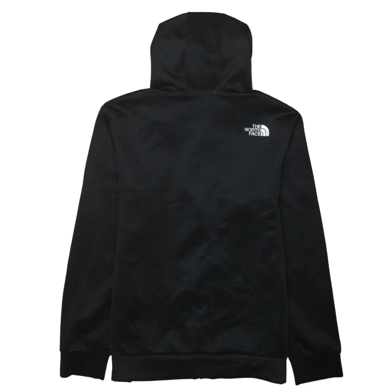 The North Face Black Full Zip Hoodie Women’s 2XL Printed Logos Zip Pockets Sweatshirt sold by Vintage Club product image thumbnail 2
