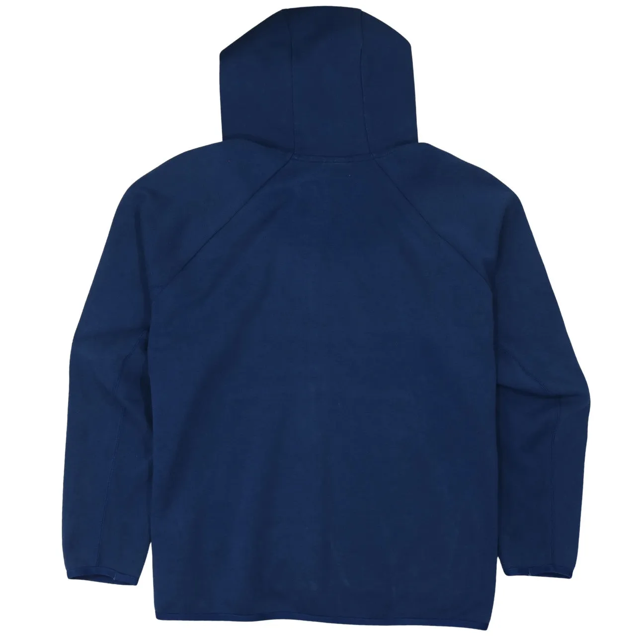 Nike Navy Blue Full Zip Hoodie Women's XXLarge Embroidered Swoosh Split Pockets Sweatshirt sold by Vintage Club product image thumbnail 2