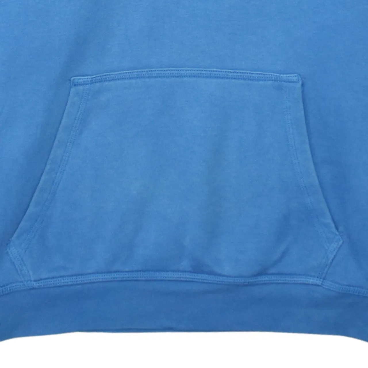 Nike Blue Hoodie Men’s Large Embroidered Swoosh Front Pocket Pullover Sweatshirt sold by Vintage Club product image thumbnail 4