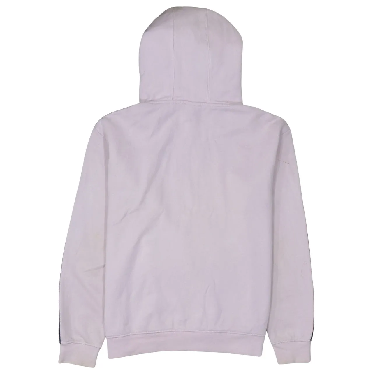 Champion Light Pink Hoodie Men's Medium Printed Logo Tape Sleeves Pullover Sweatshirt sold by Vintage Club product image thumbnail 2