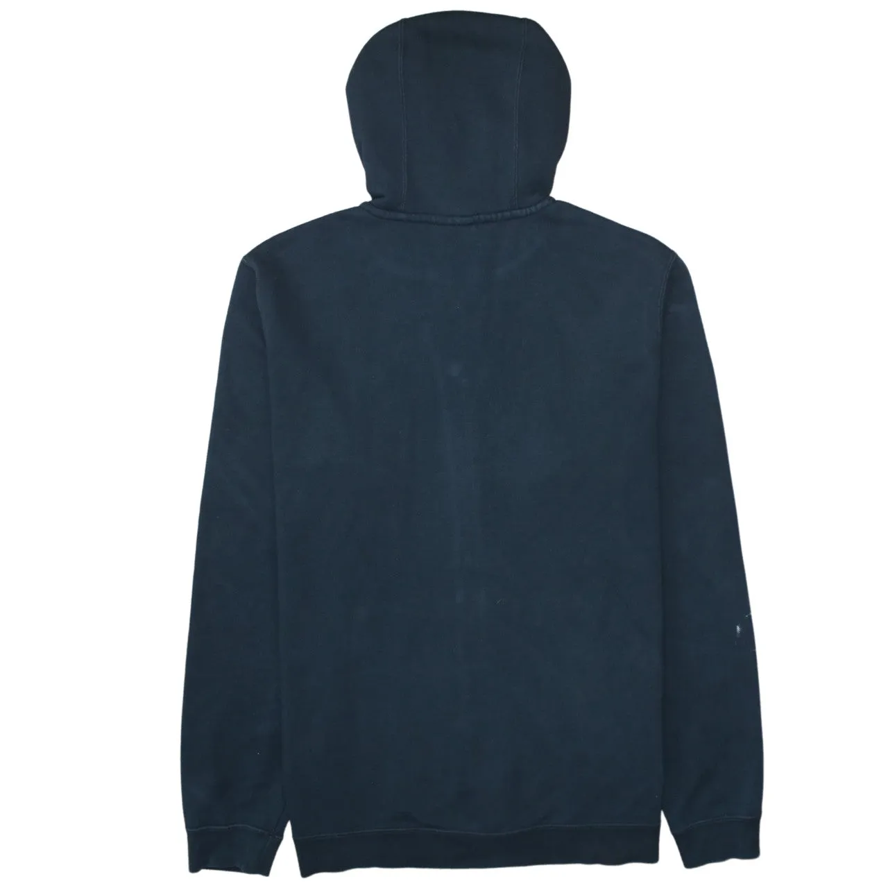 Nike Black Full Zip Hoodie Women’s Large Embroidered Swoosh Split Pocket Sweatshirt Top sold by Vintage Club product image thumbnail 2