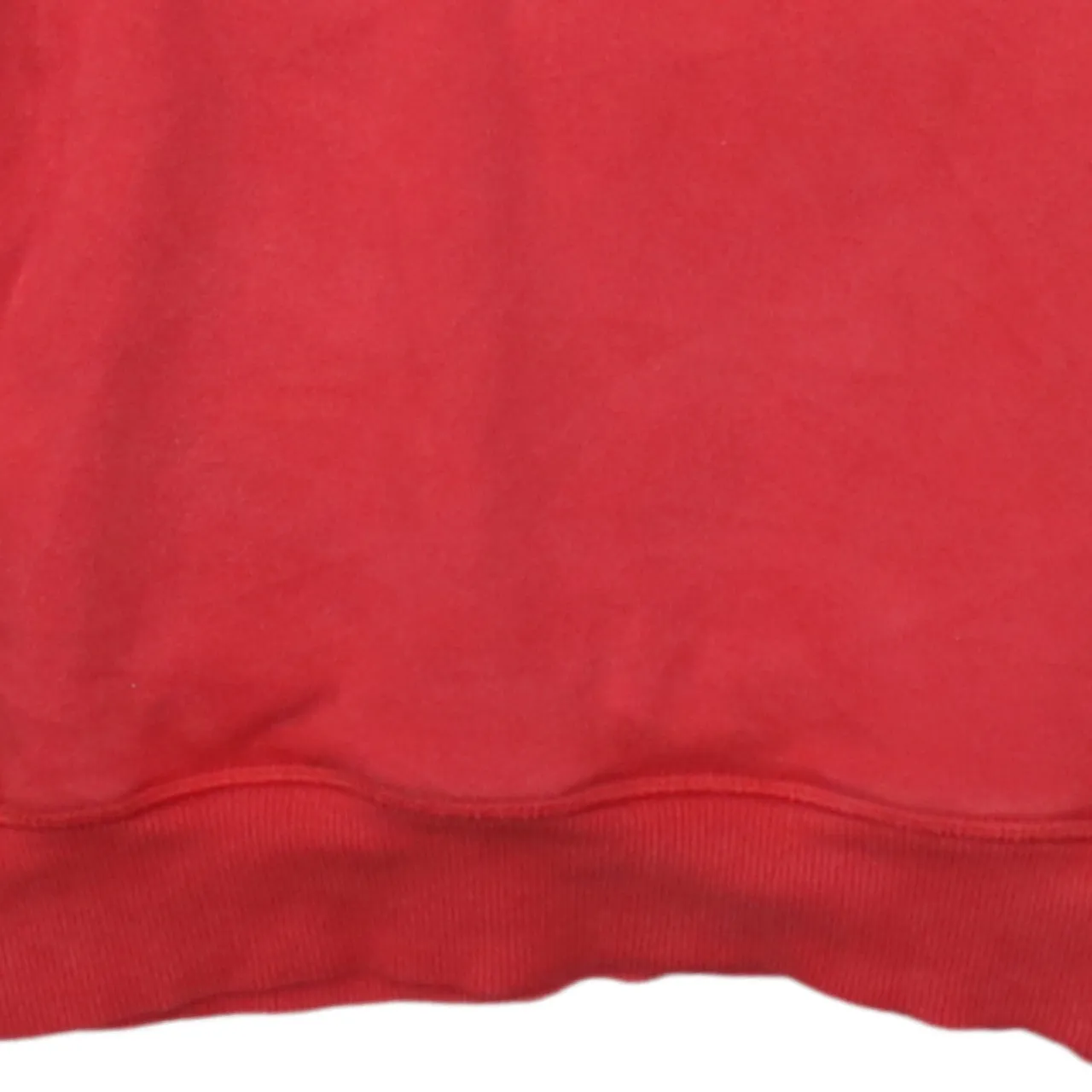 Adidas Red Hoodie Women’s Small Embroidered Logo Three Stripe Sleeves Pullover Sweatshirt sold by Vintage Club product image thumbnail 4