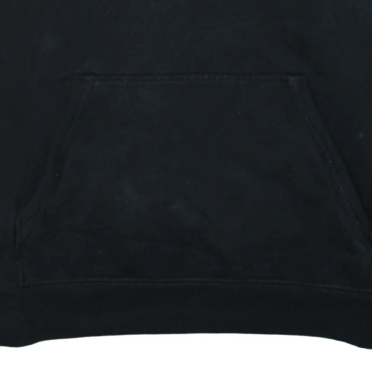 Vans Black Hoodie Women’s Large Embroidered Chest Logo Front Pocket Pullover Sweatshirt sold by Vintage Club product image thumbnail 4