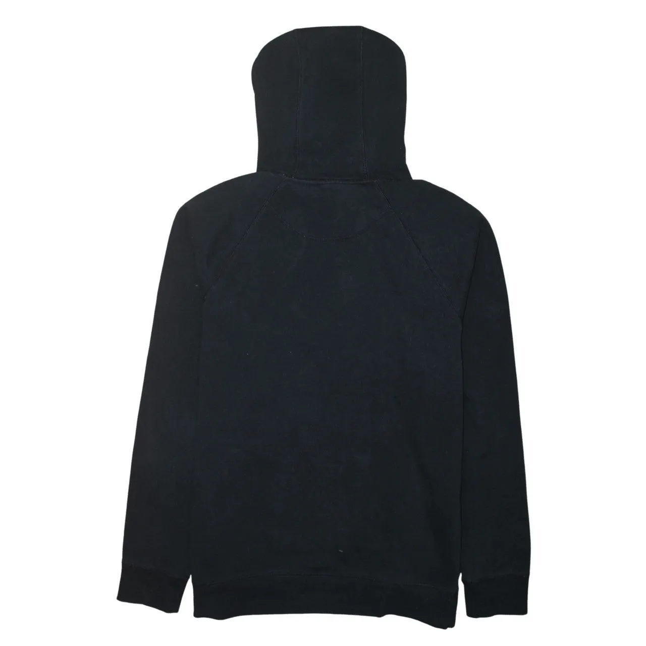 Vans Black Hoodie Women’s Large Embroidered Chest Logo Front Pocket Pullover Sweatshirt sold by Vintage Club product image thumbnail 2