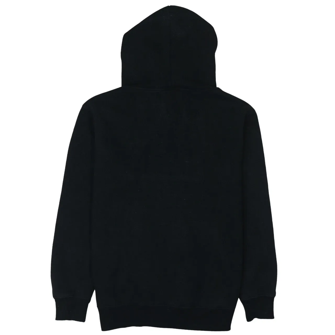 Puma Black Hoodie Women’s Large Printed Big Logo Front Pocket Pullover Sweatshirt sold by Vintage Club product image thumbnail 2