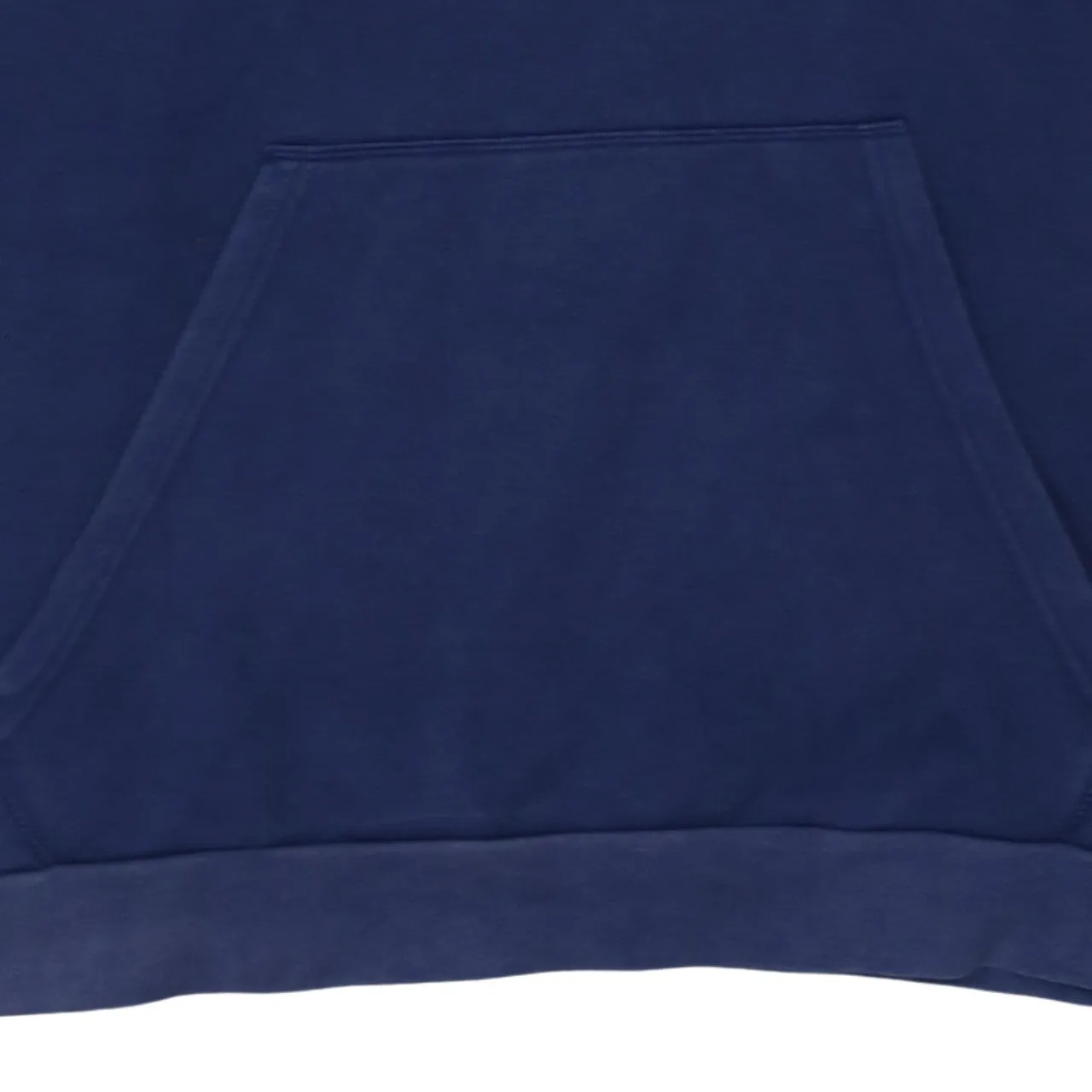 Adidas Navy Blue Hoodie Women's 2XL Embroidered Chest Logo Contrast Shoulder Stripes Pullover Sweatshirt sold by Vintage Club product image thumbnail 4