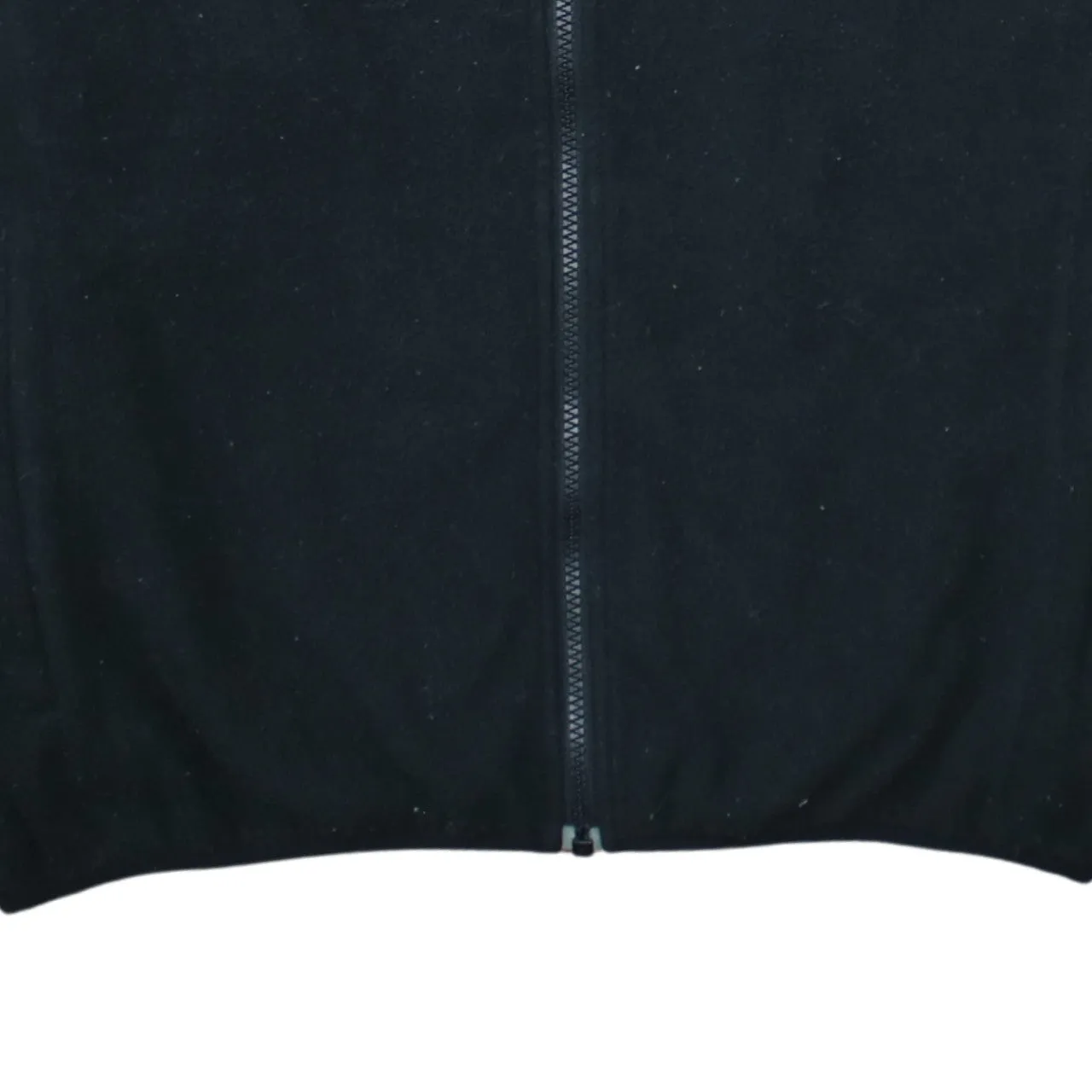 The North Face Black Fleece Jacket Women’s Large Embroidered Chest Logo Full Zip Outerwear sold by Vintage Club product image thumbnail 4