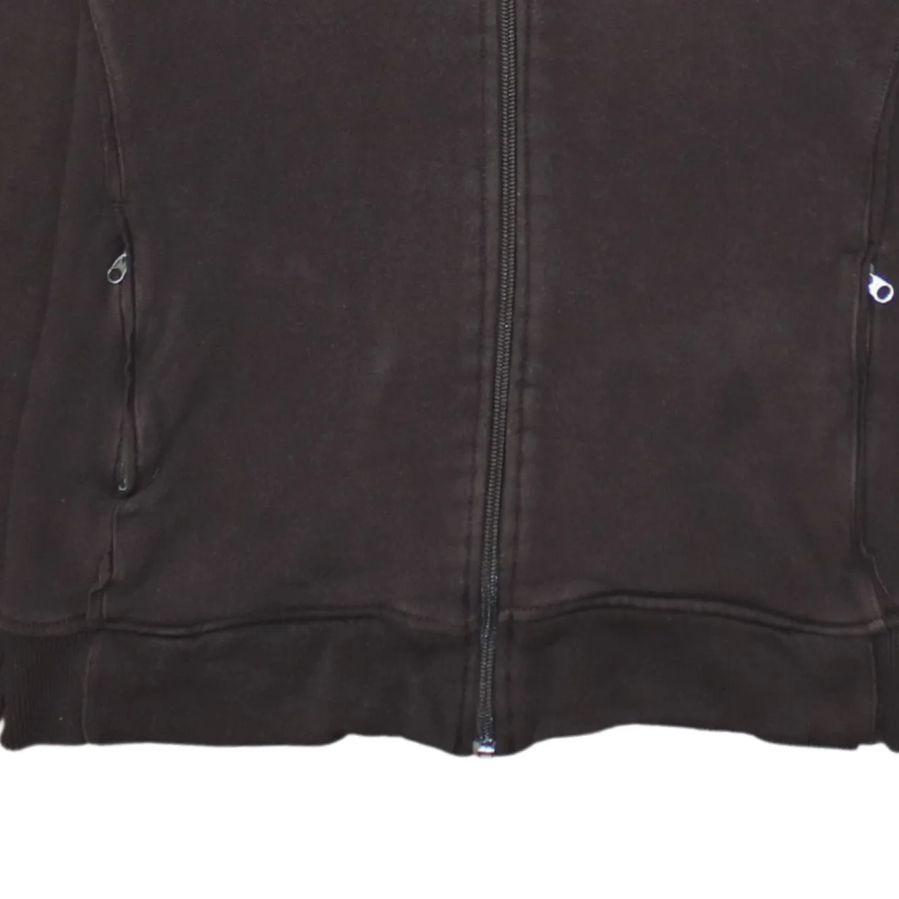 The North Face Dark Brown Hoodie Women’s Large Embroidered Logo Full Zip Sweatshirt sold by Vintage Club product image thumbnail 4