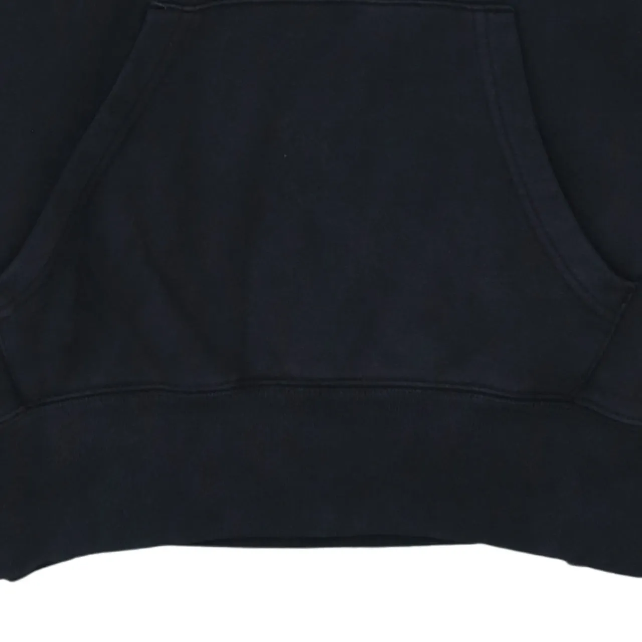 Champion Black Hoodie Men’s Small Embroidered Script Logo Front Pocket Pullover Sweatshirt sold by Vintage Club product image thumbnail 4