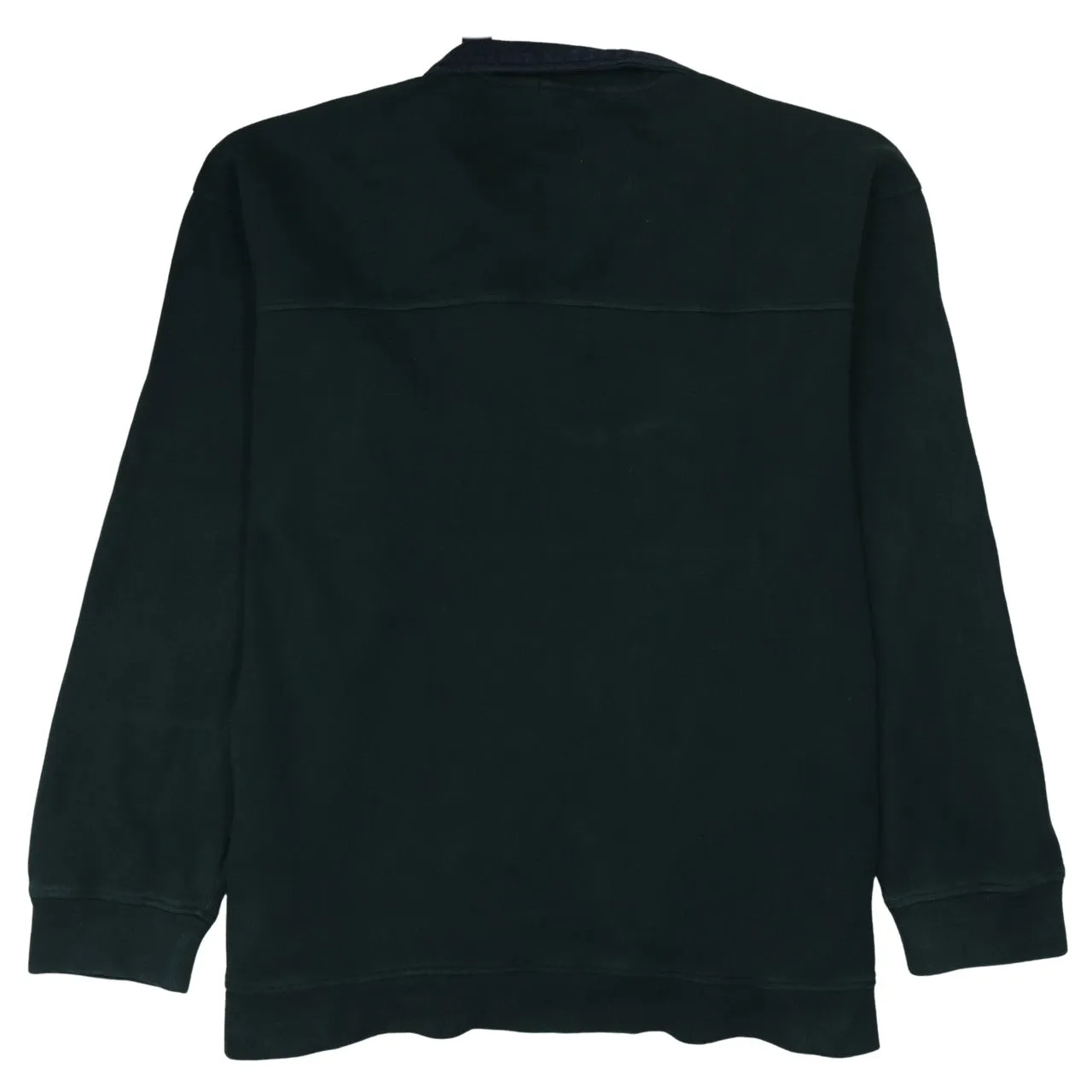 Nautica Dark Green Half Zip Sweatshirt Men's XXLarge Embroidered Logo Funnel Neck Pullover Fleece Top sold by Vintage Club product image thumbnail 2