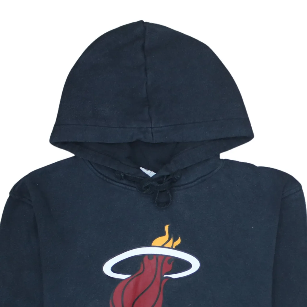 Nike Black Hoodie Men's Small Miami Heat Printed Logo NBA Sleeve Pullover Sweatshirt sold by Vintage Club product image thumbnail 3