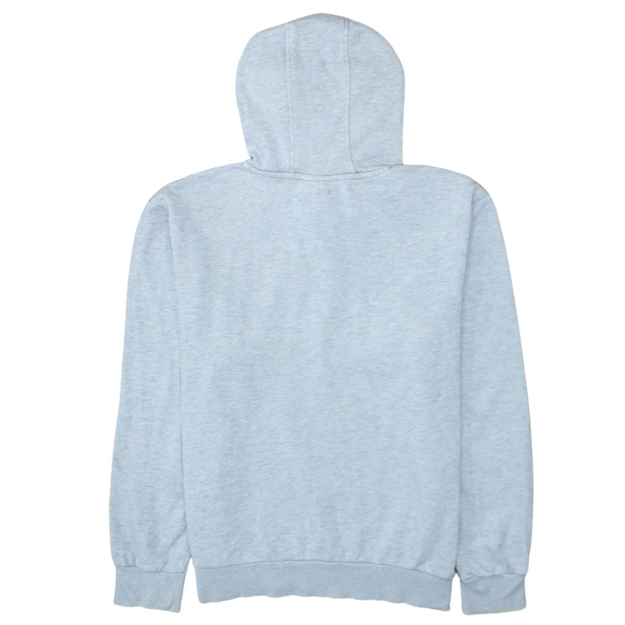 Kappa Light Grey Hoodie Men’s Large Printed Logo Drawstring Hood Ribbed Hem Pullover Sweatshirt sold by Vintage Club product image thumbnail 2