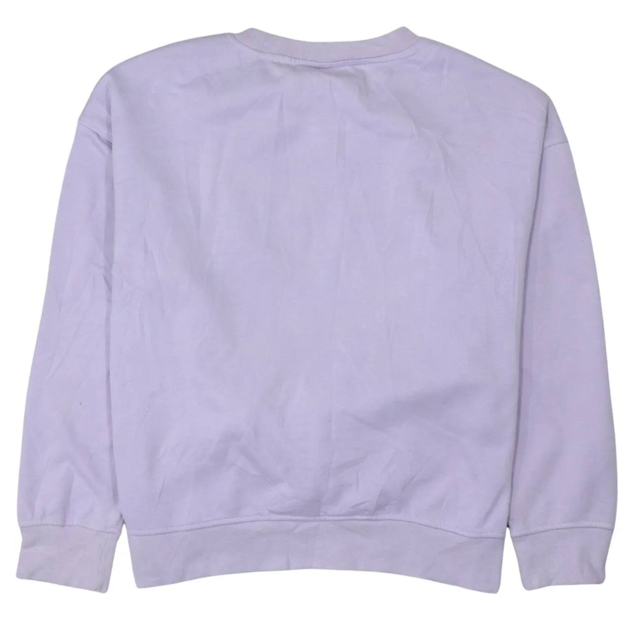 Disney Lilac Purple Sweatshirt Women's Small Stitch Printed Graphic Crewneck Pullover Top sold by Vintage Club product image thumbnail 2