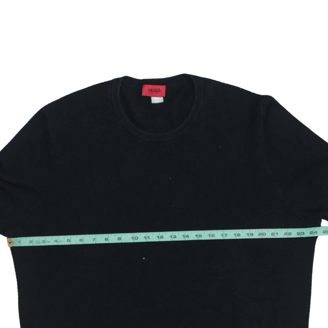 HUGO BOSS Black Jumper Women’s XXL Crewneck Textured Knit Long Sleeve Sweater Pullover sold by Vintage Club product image thumbnail 5