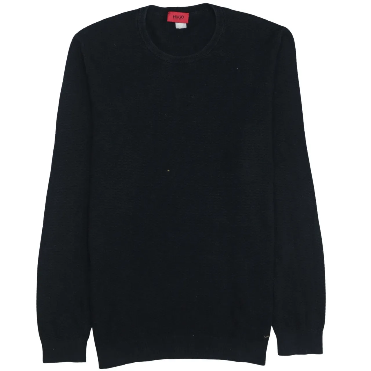 HUGO BOSS Black Jumper Women’s XXL Crewneck Textured Knit Long Sleeve Sweater Pullover sold by Vintage Club