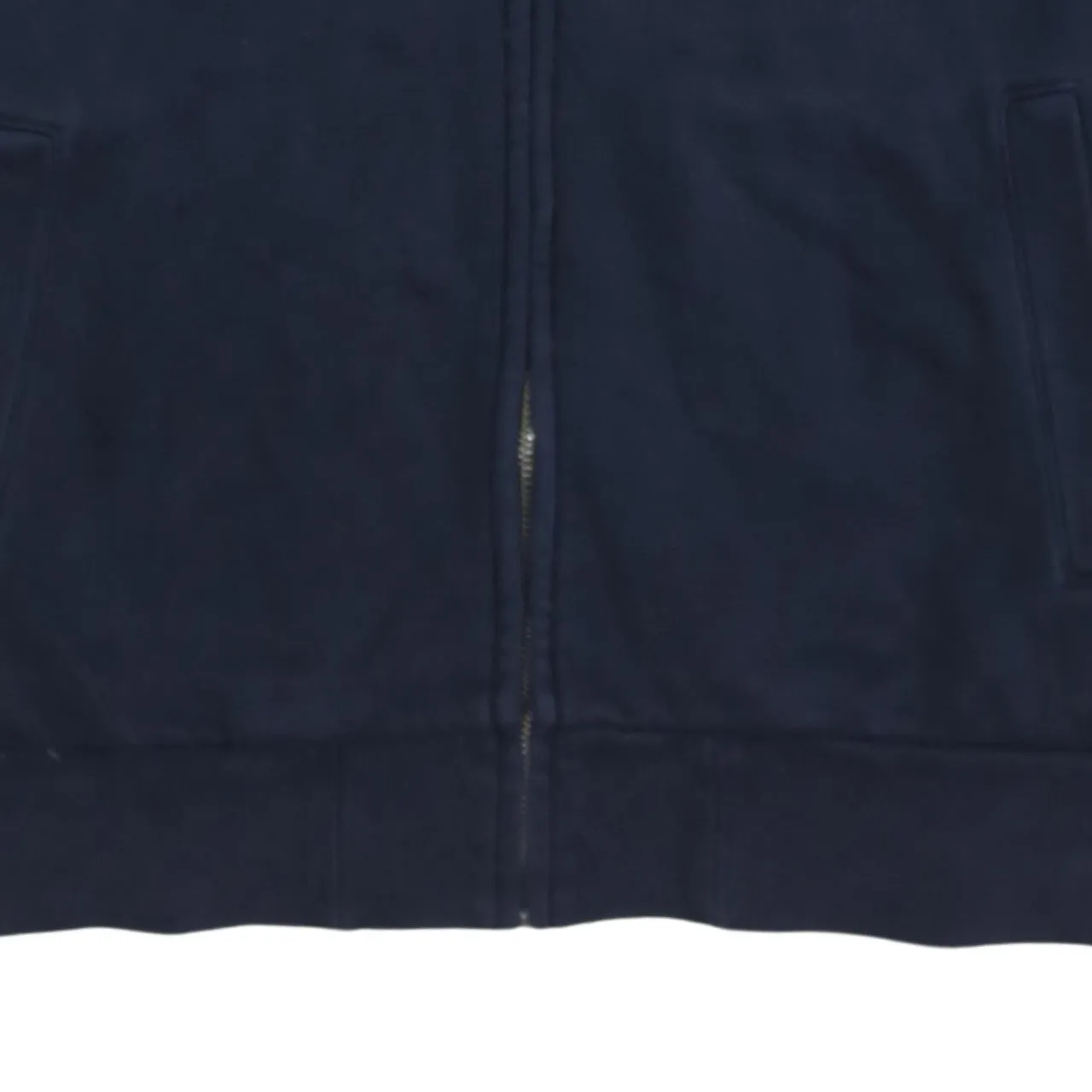 Tommy Hilfiger Navy Blue Zip Sweatshirt Women’s XLarge NYC Printed Logo Track Top sold by Vintage Club product image thumbnail 4