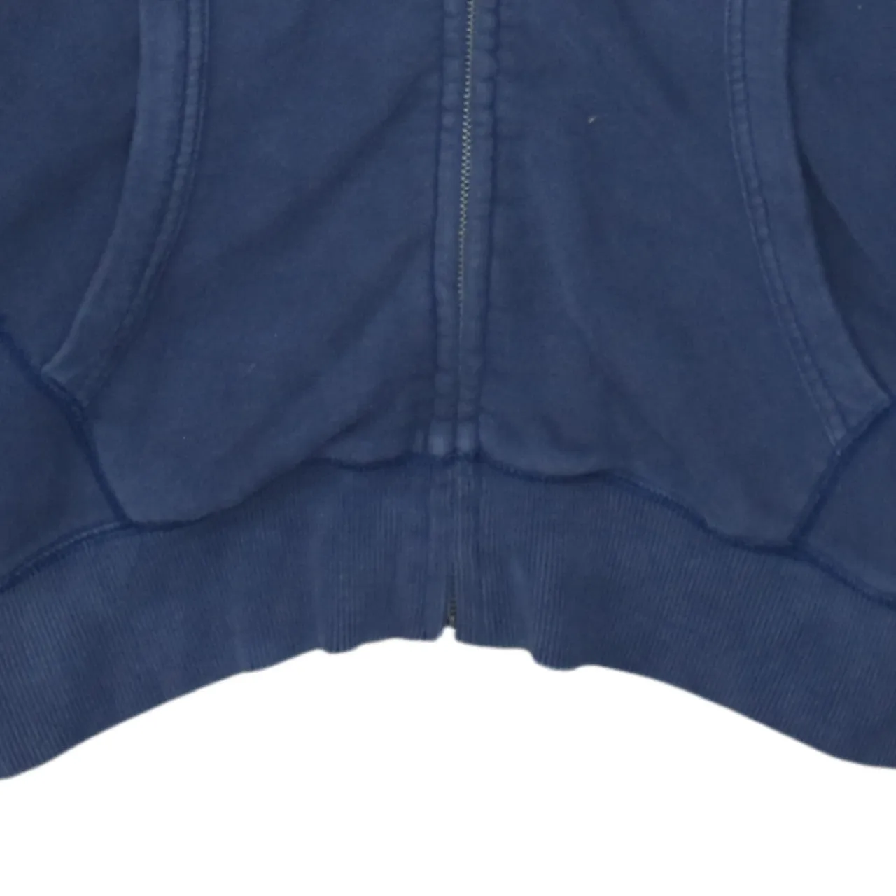 Tommy Hilfiger Navy Blue Zip Hoodie Women’s 2XL Embroidered Flag Logo Pockets Sweatshirt sold by Vintage Club product image thumbnail 4