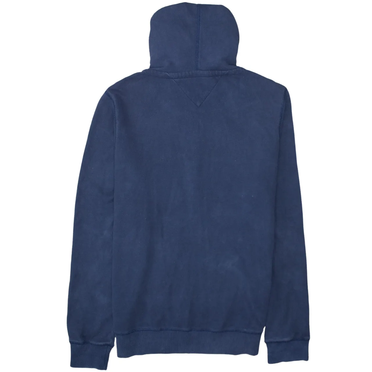 Tommy Hilfiger Navy Blue Zip Hoodie Women’s 2XL Embroidered Flag Logo Pockets Sweatshirt sold by Vintage Club product image thumbnail 2