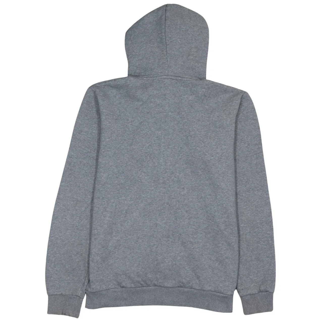 Nike Grey Full Zip Hoodie Men's Medium Embroidered Swoosh Fleece Lined Sweatshirt sold by Vintage Club product image thumbnail 2