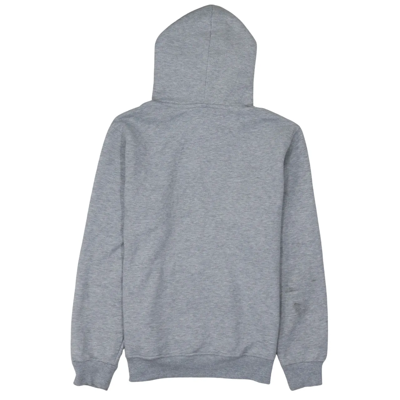 Tommy Hilfiger Grey Hoodie Men's Medium Embroidered Logo Drawstring Front Pocket Sweatshirt sold by Vintage Club product image thumbnail 2