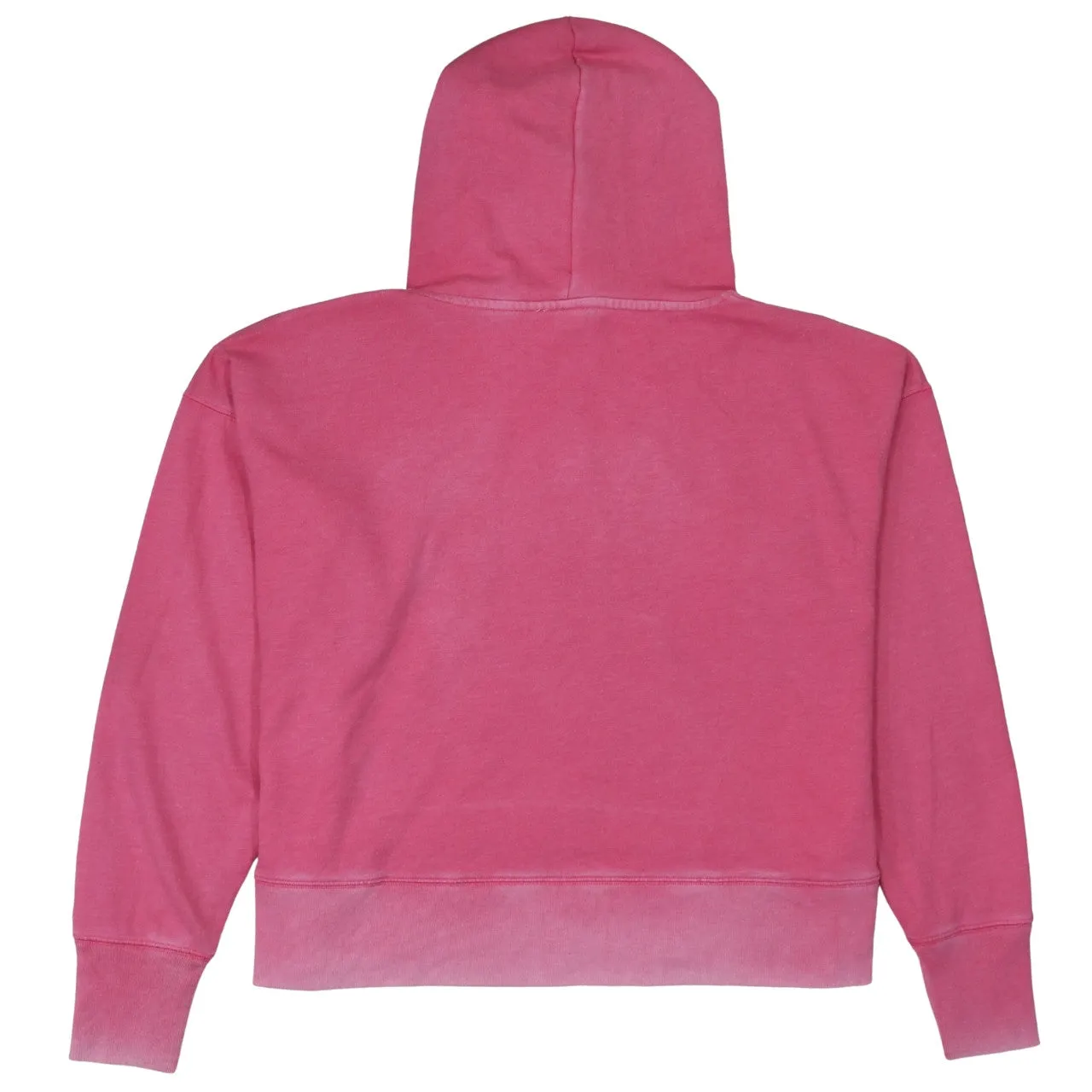 Gap Pink Hoodie Men's Medium Embroidered Logo Lace Neck Front Pocket Sweatshirt sold by Vintage Club product image thumbnail 2