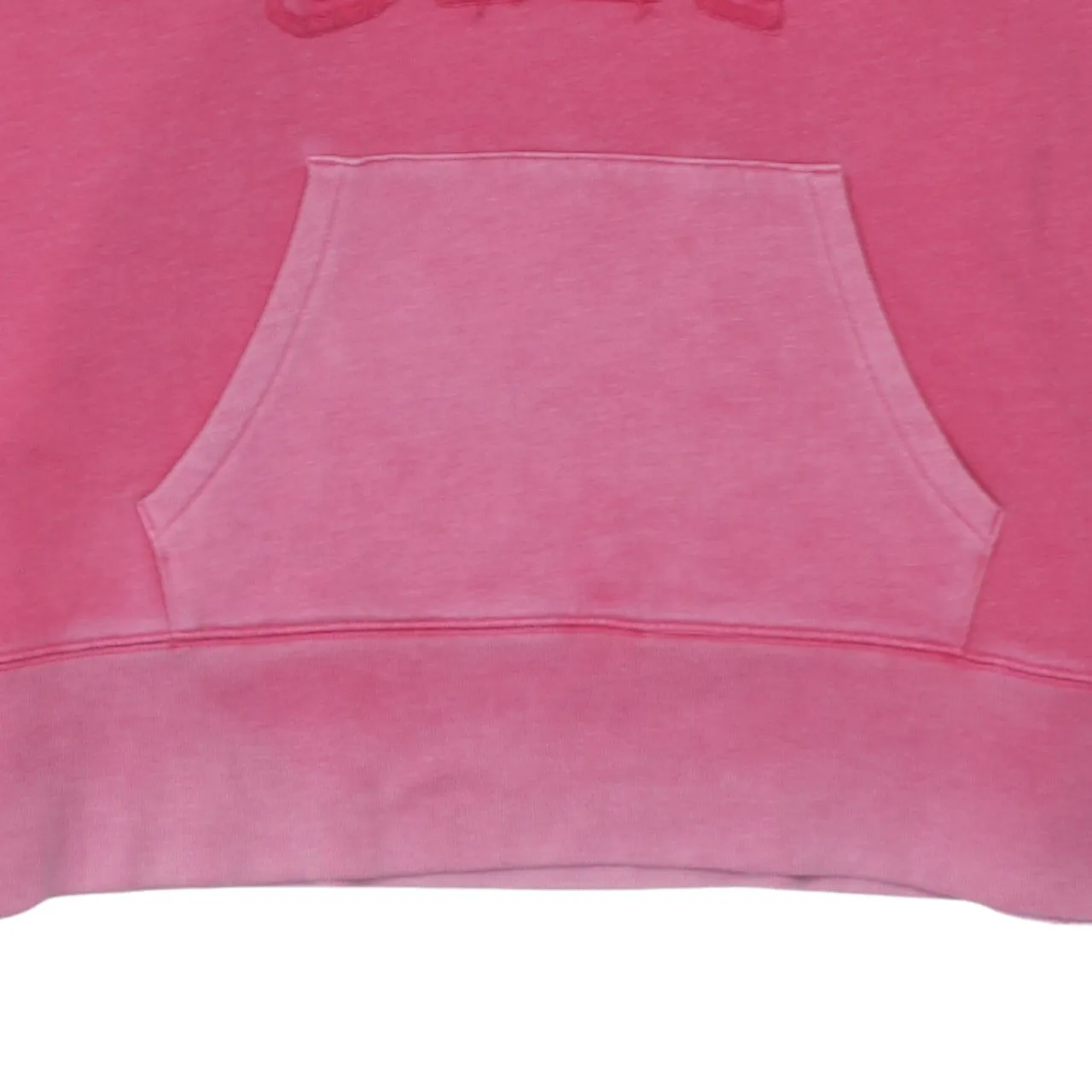 Gap Pink Hoodie Men's Medium Embroidered Logo Lace Neck Front Pocket Sweatshirt sold by Vintage Club product image thumbnail 4