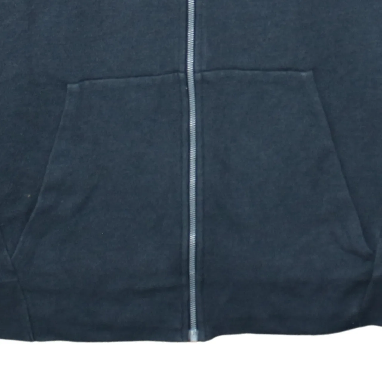 Nike Black Full Zip Hoodie Women’s XLarge Small Swoosh Logo Split Pockets Sweatshirt sold by Vintage Club product image thumbnail 4
